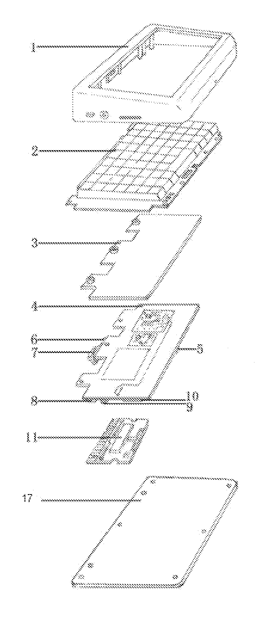 Keyboard apparatus having operation system and computer assembly
