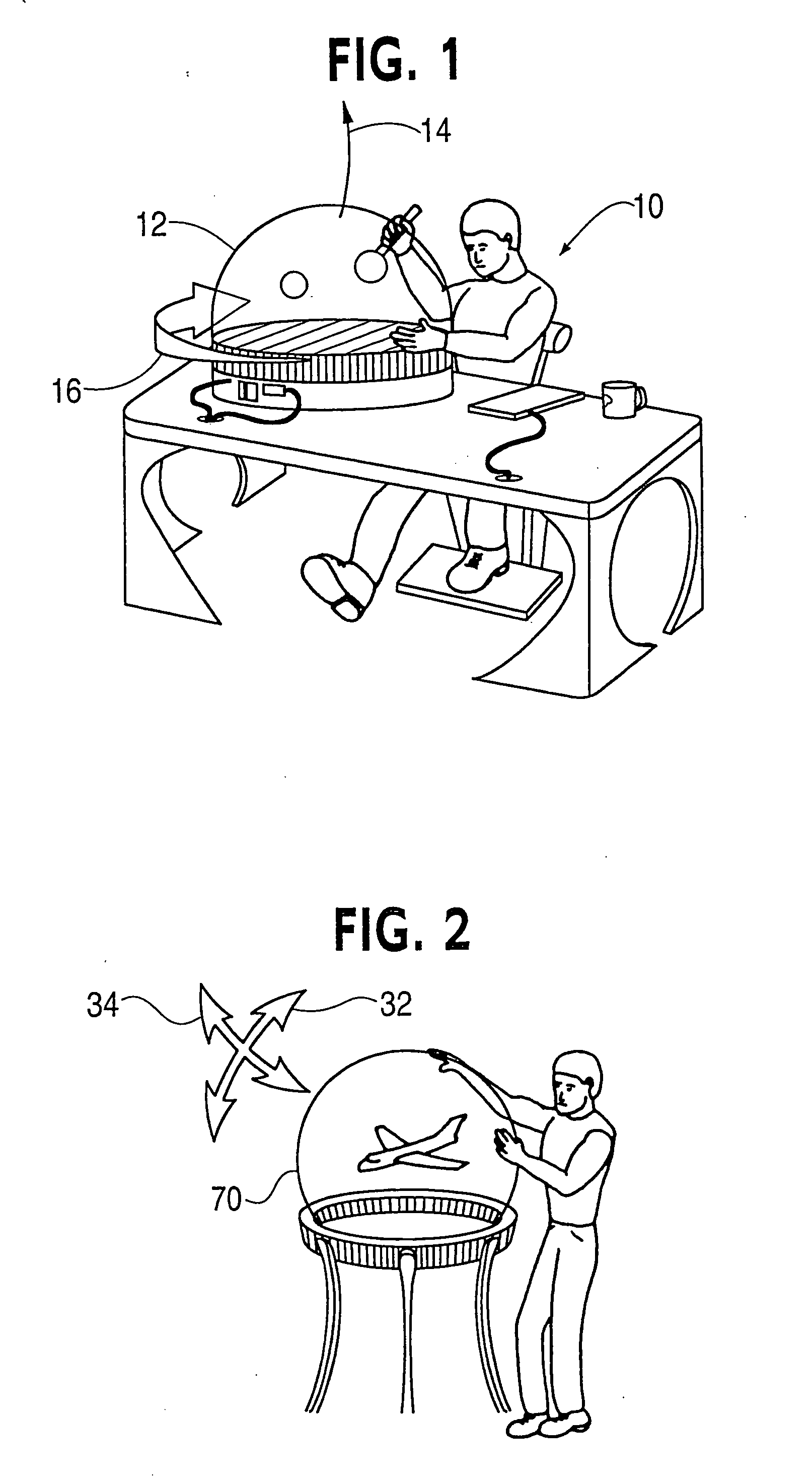 System for physical rotation of volumetric display enclosures to facilitate viewing