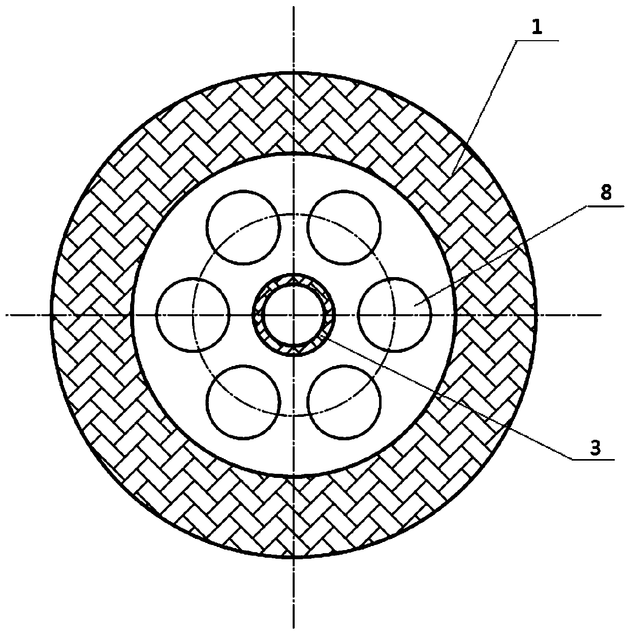 Multi-crucible gradient condensation crystal growth device and method for growing large-size lanthanum bromide single crystal by using same