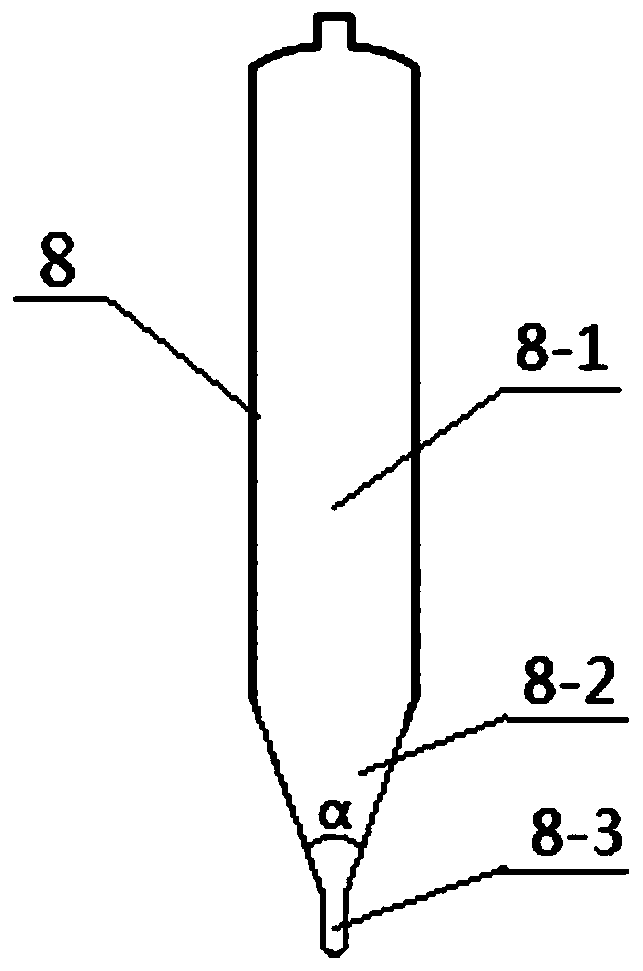 Multi-crucible gradient condensation crystal growth device and method for growing large-size lanthanum bromide single crystal by using same