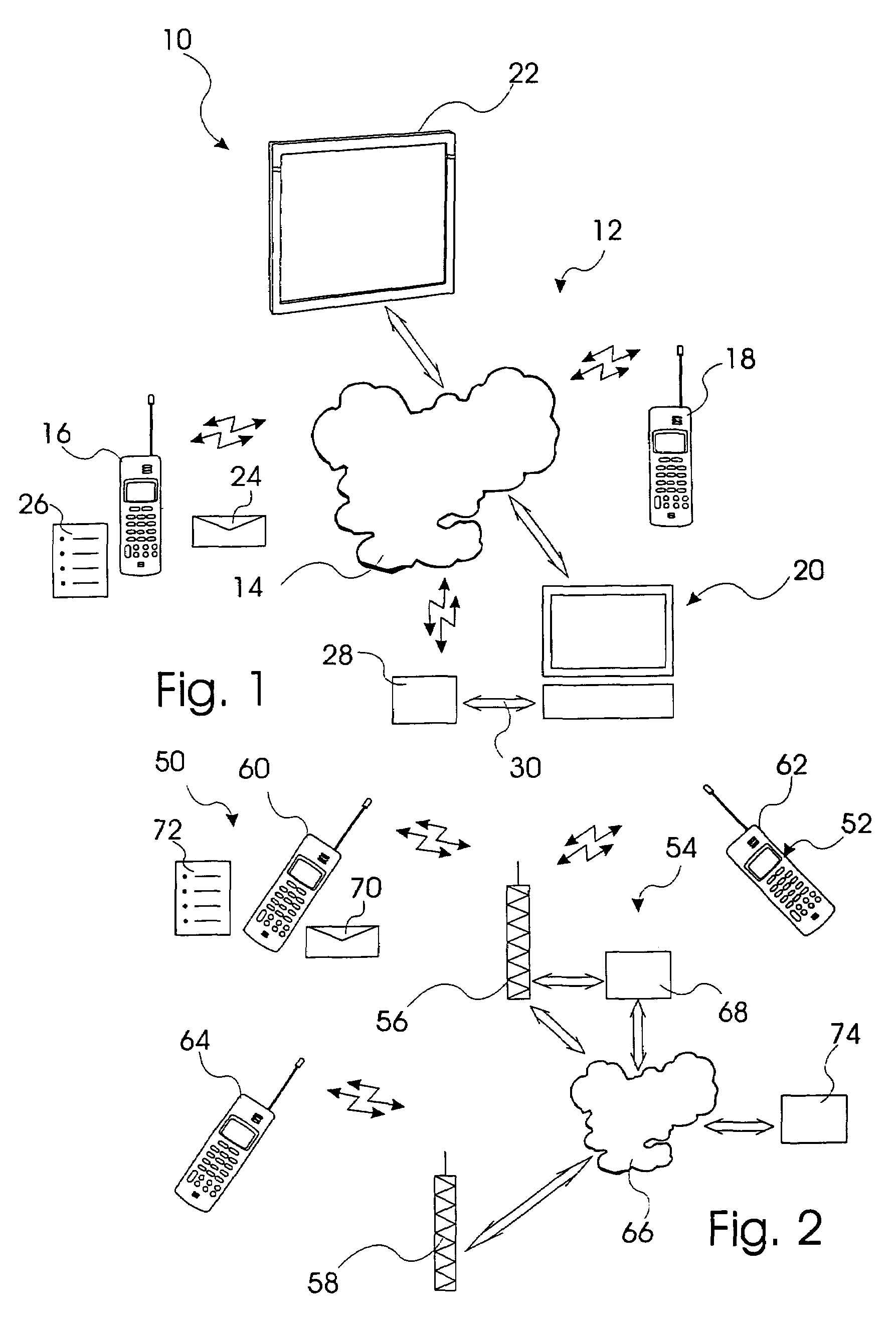 System and method for generating a list of devices in physical proximity of a terminal