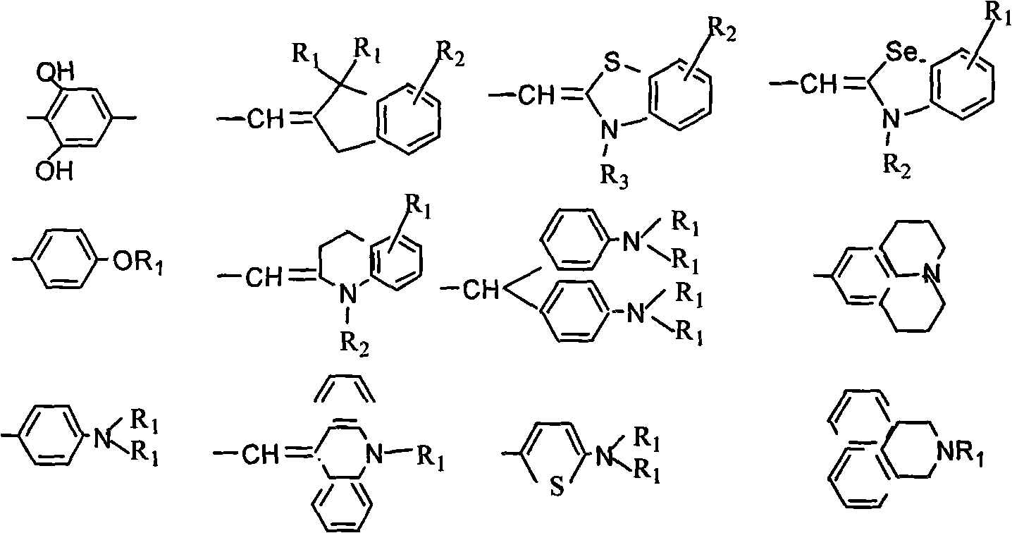 Squaric acid dye/hexaarylbiimidazole complex capable of being used for visible photosensitive system