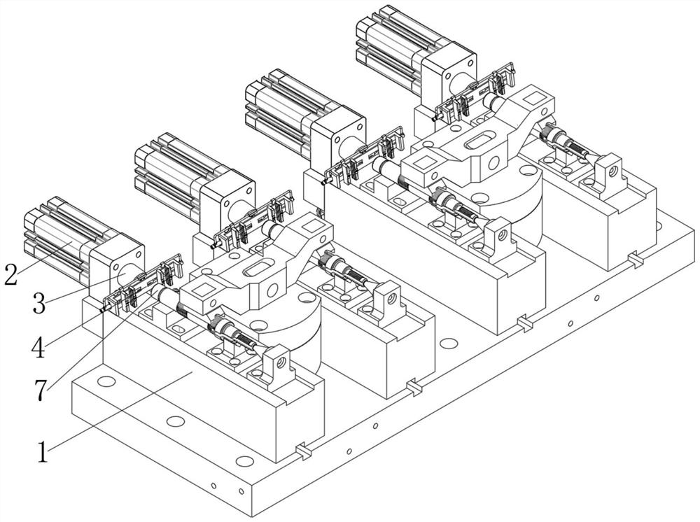 Multi-station milling fixture equipment