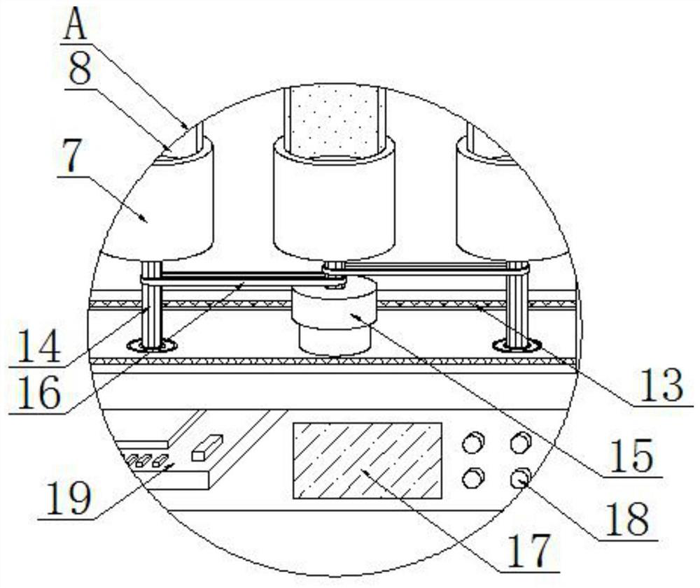 Microbial bacterium culture device for improving culture environment