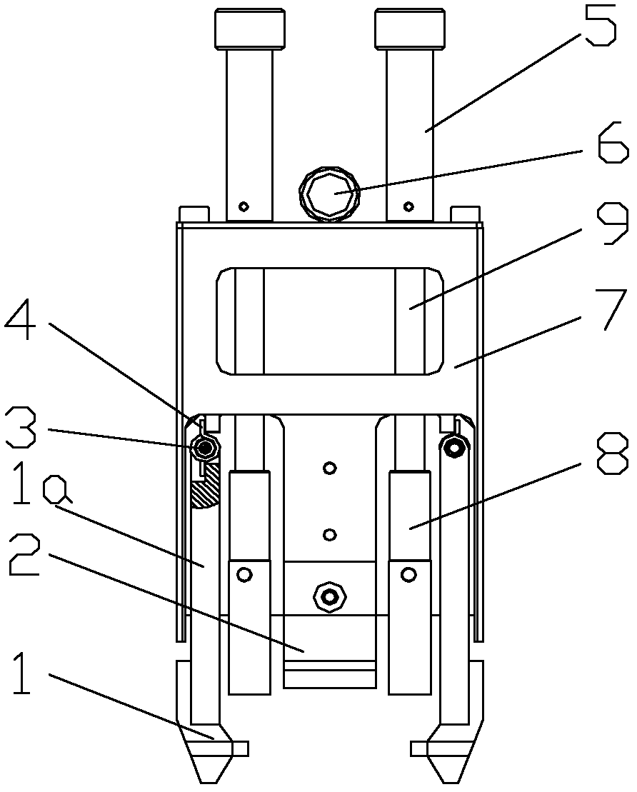 Assembly tool for connecting rod caps of engines