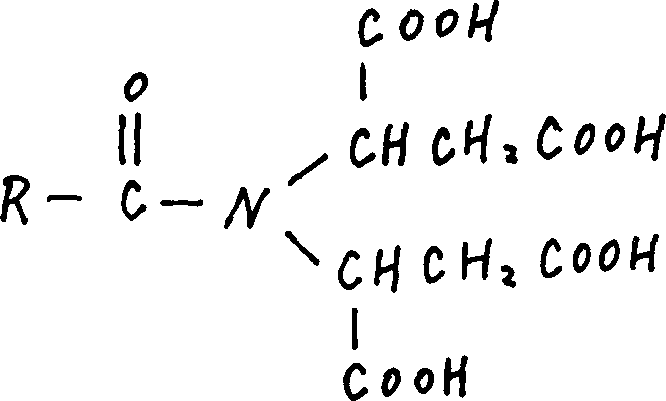 Degradable chelate surfactant and producing method