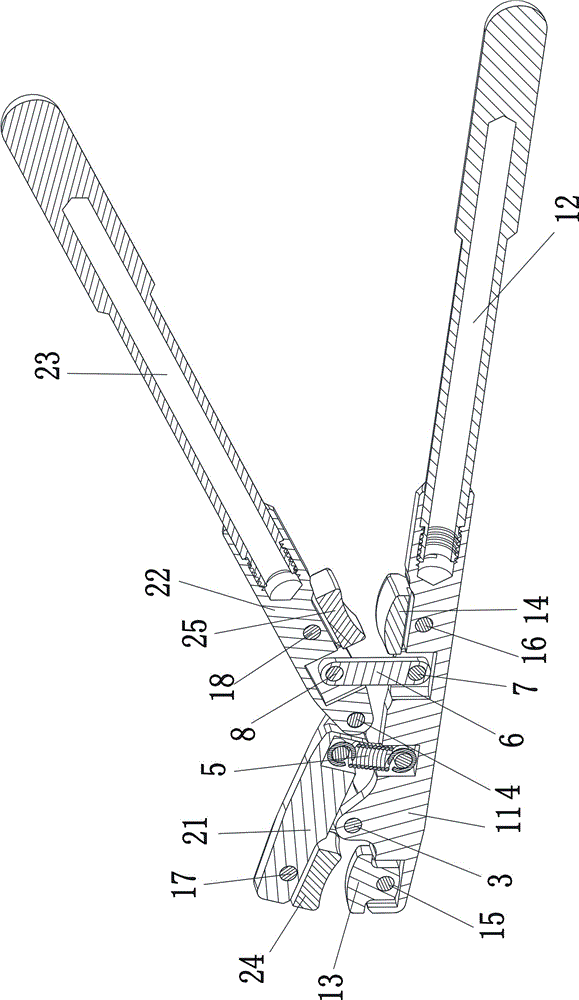 Dual-joint board bending forceps