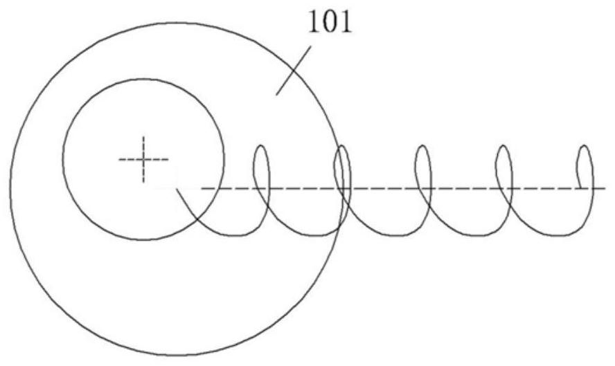 Rock breaking method, rock breaking device and tunneling device