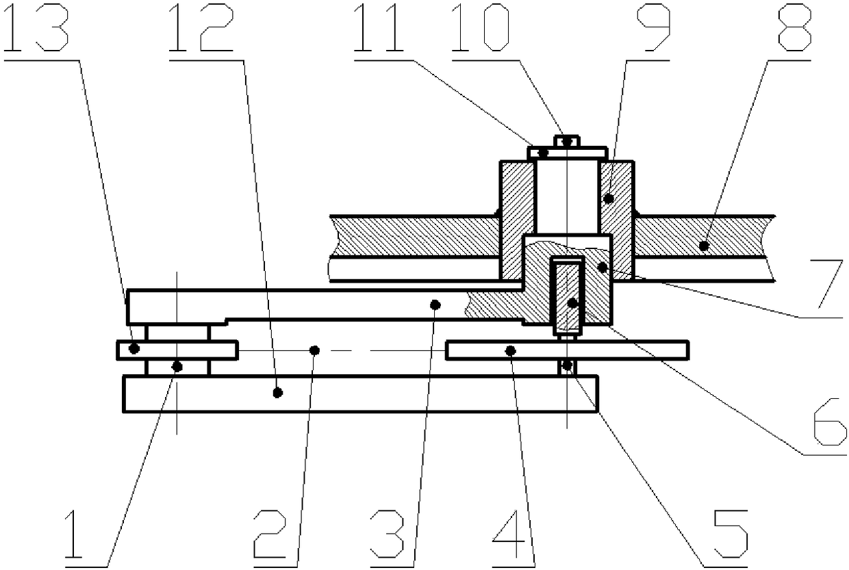 A semi-rotary mechanism with fixed shaft and belt drive