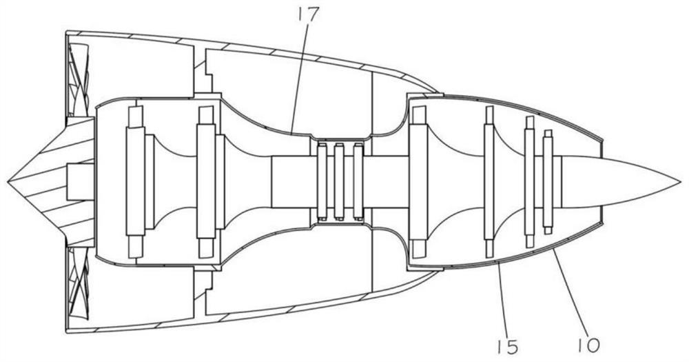High-performance special heat insulation piece for aero-engine exhaust nozzle