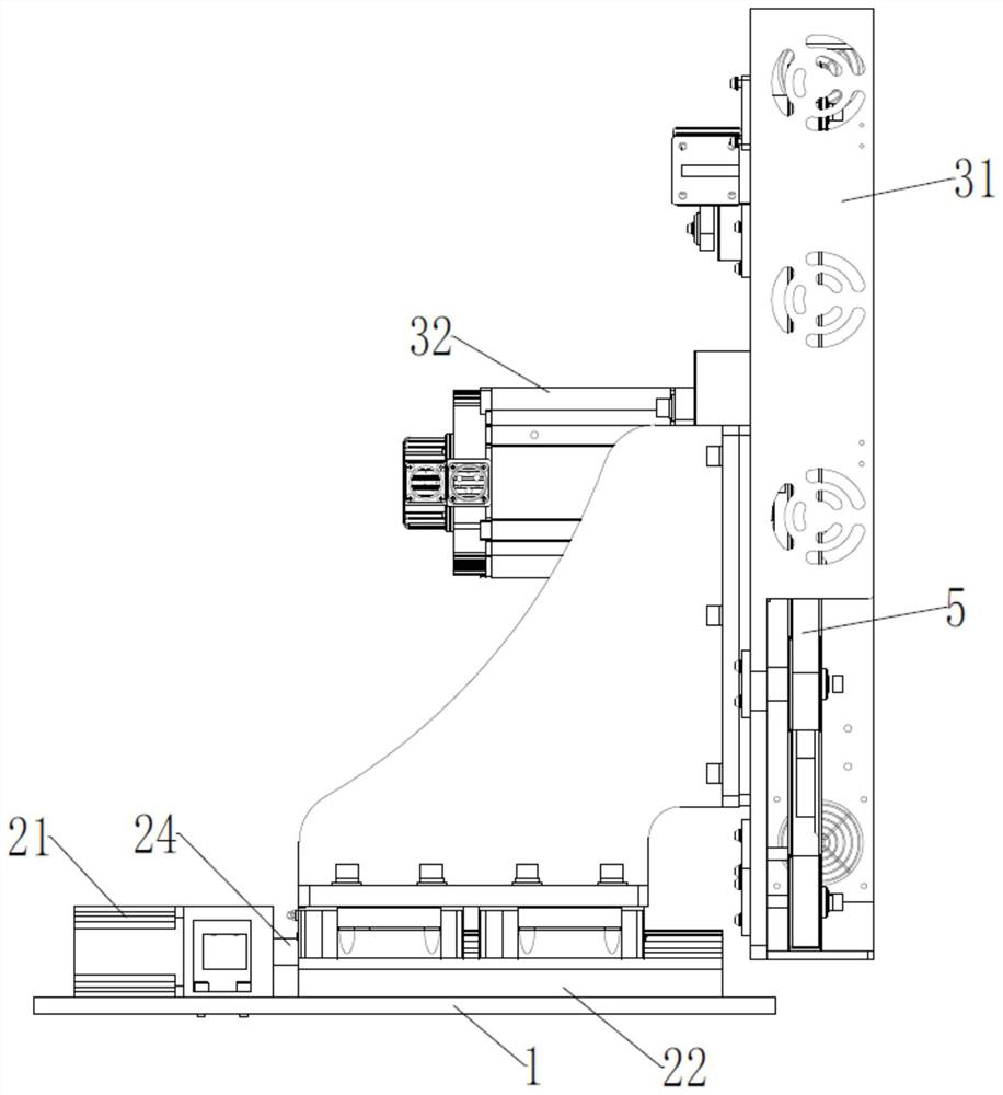 Barreling machine lead device capable of being adjusted in sliding mode