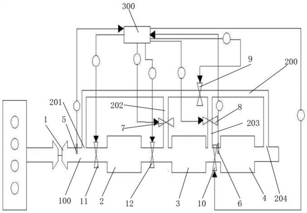 An engine exhaust device and an engine exhaust method