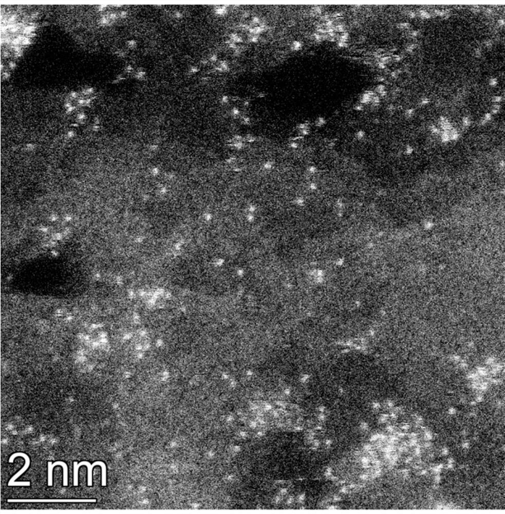 Preparation method of defect foam graphene loaded transition metal monatomic catalyst