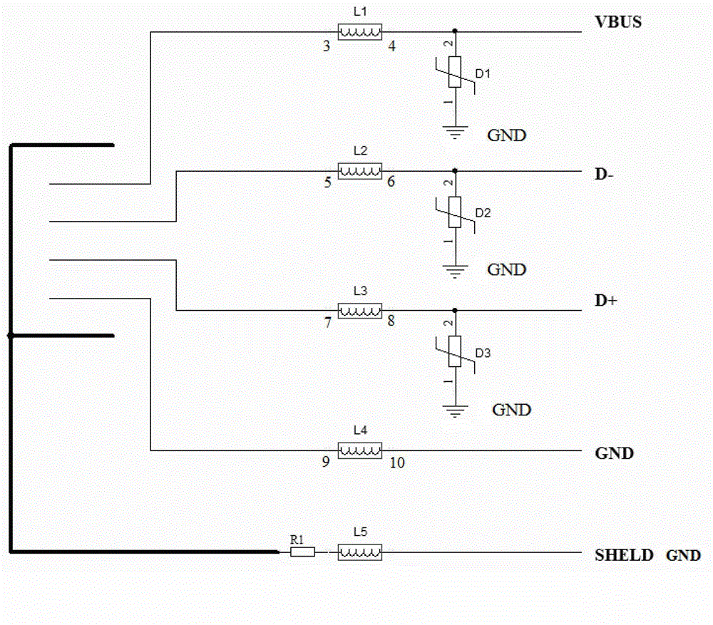 Universal serial bus (USB) connecting device and electronic product