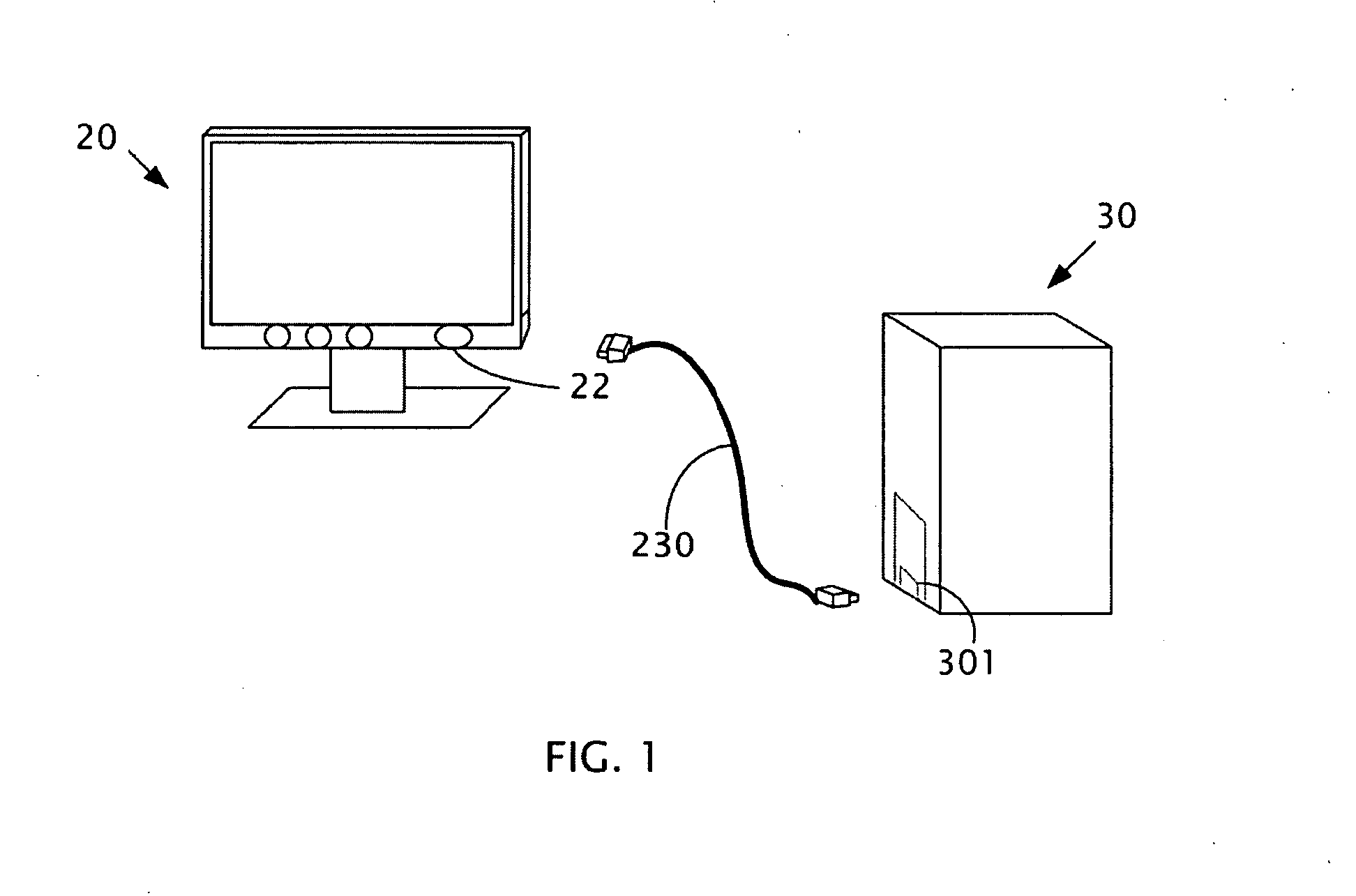 Display, computer system and method for controlling a computer to fall asleep