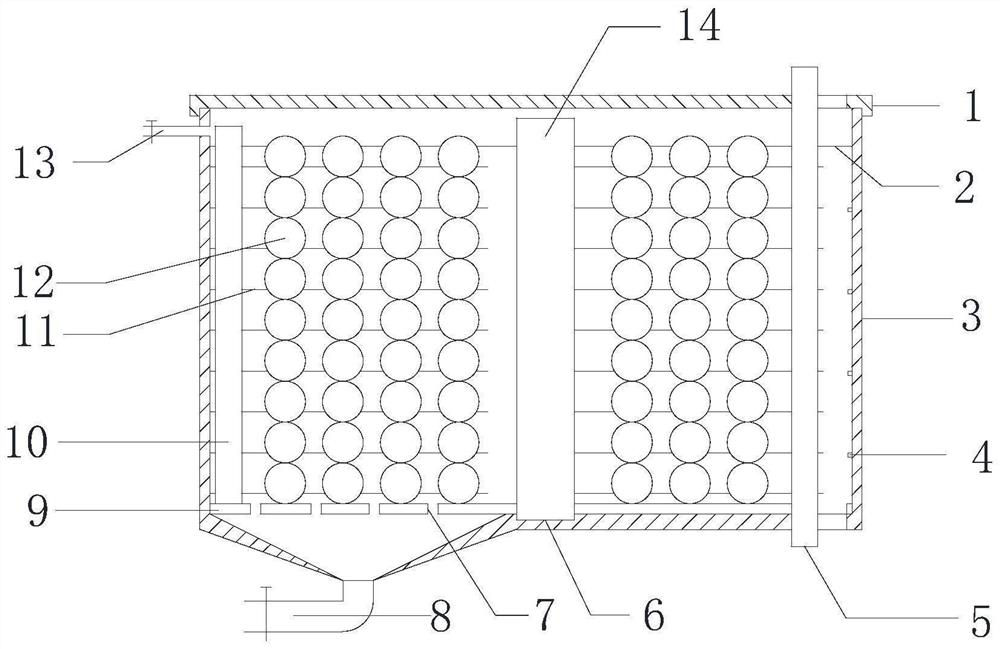 An electrostatic separator and cleaning method that can change the packing method
