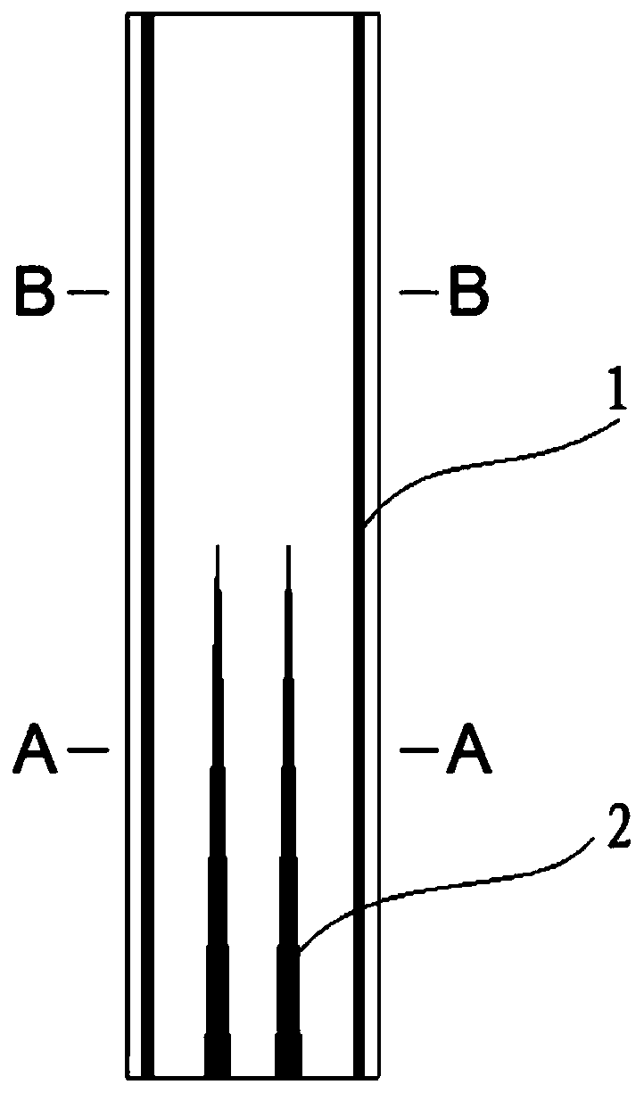 Seismic performance gradient pier stud and construction method thereof