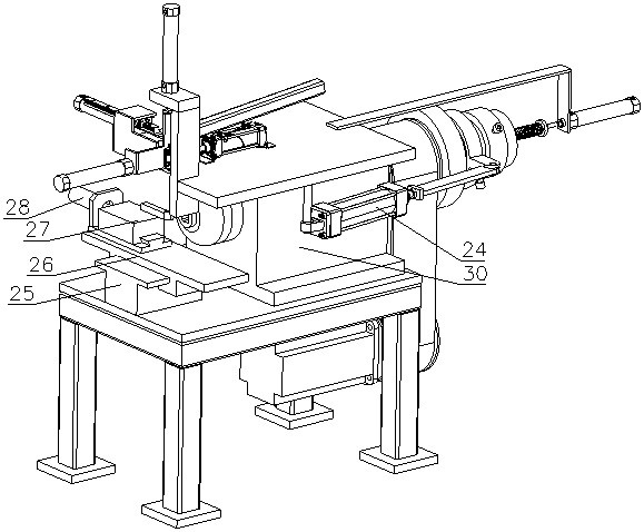 An oil bearing chamfering device