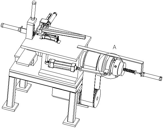 An oil bearing chamfering device