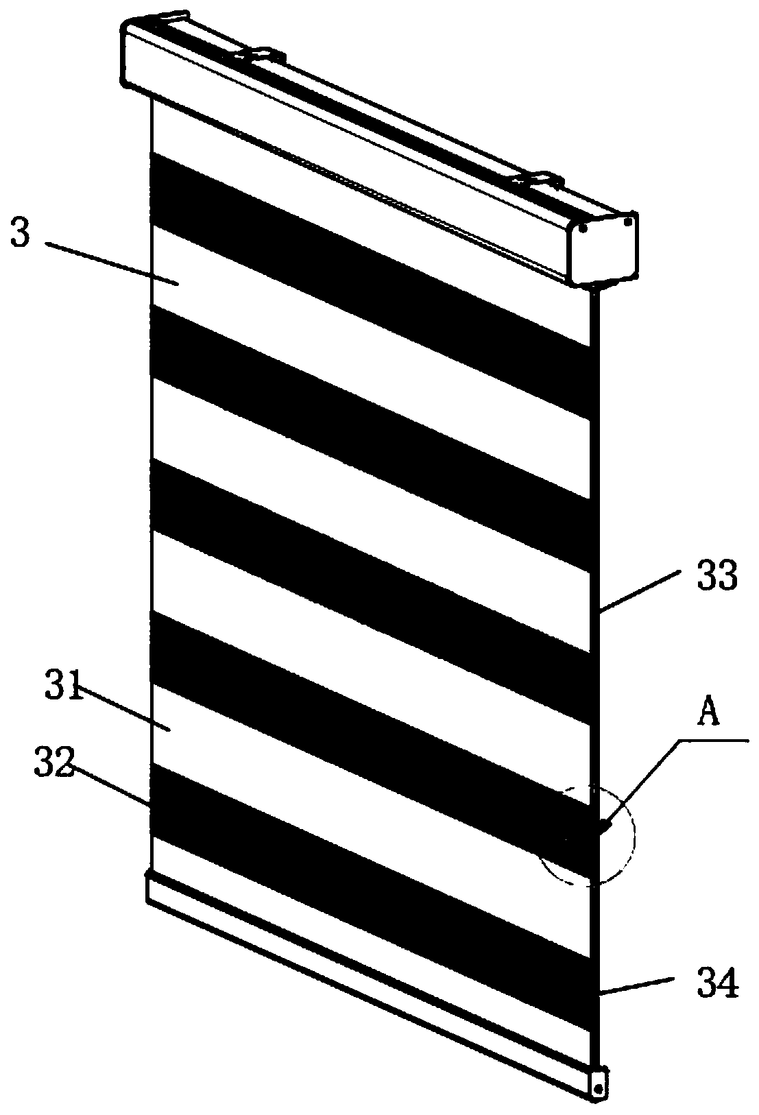 Roller blind device