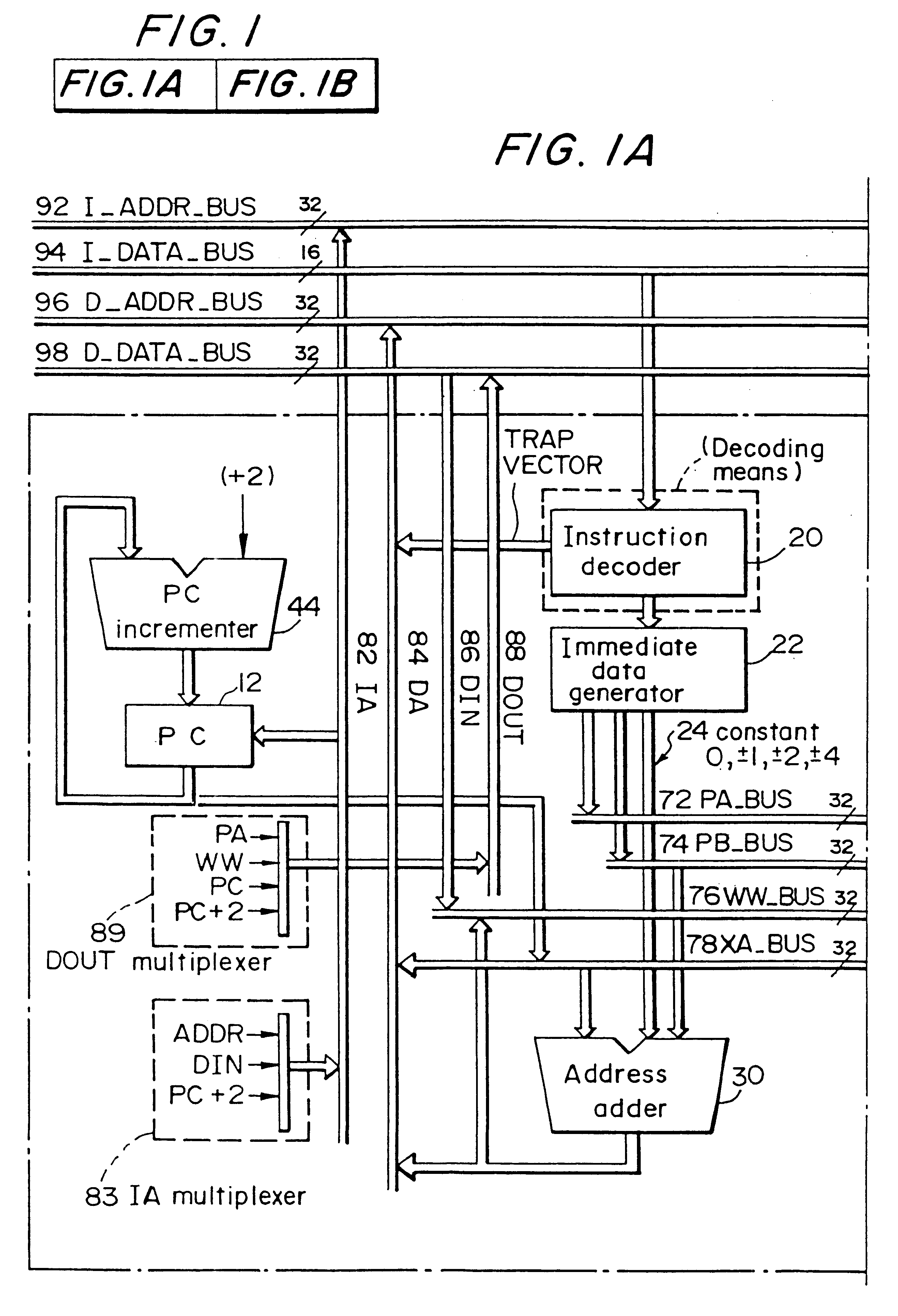 Data processing circuit, microcomputer, and electronic equipment