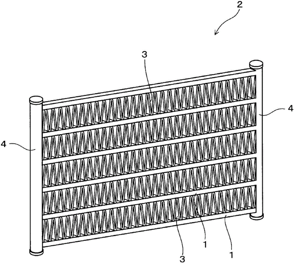 Heat exchanger tube, heat exchanger, and brazing paste