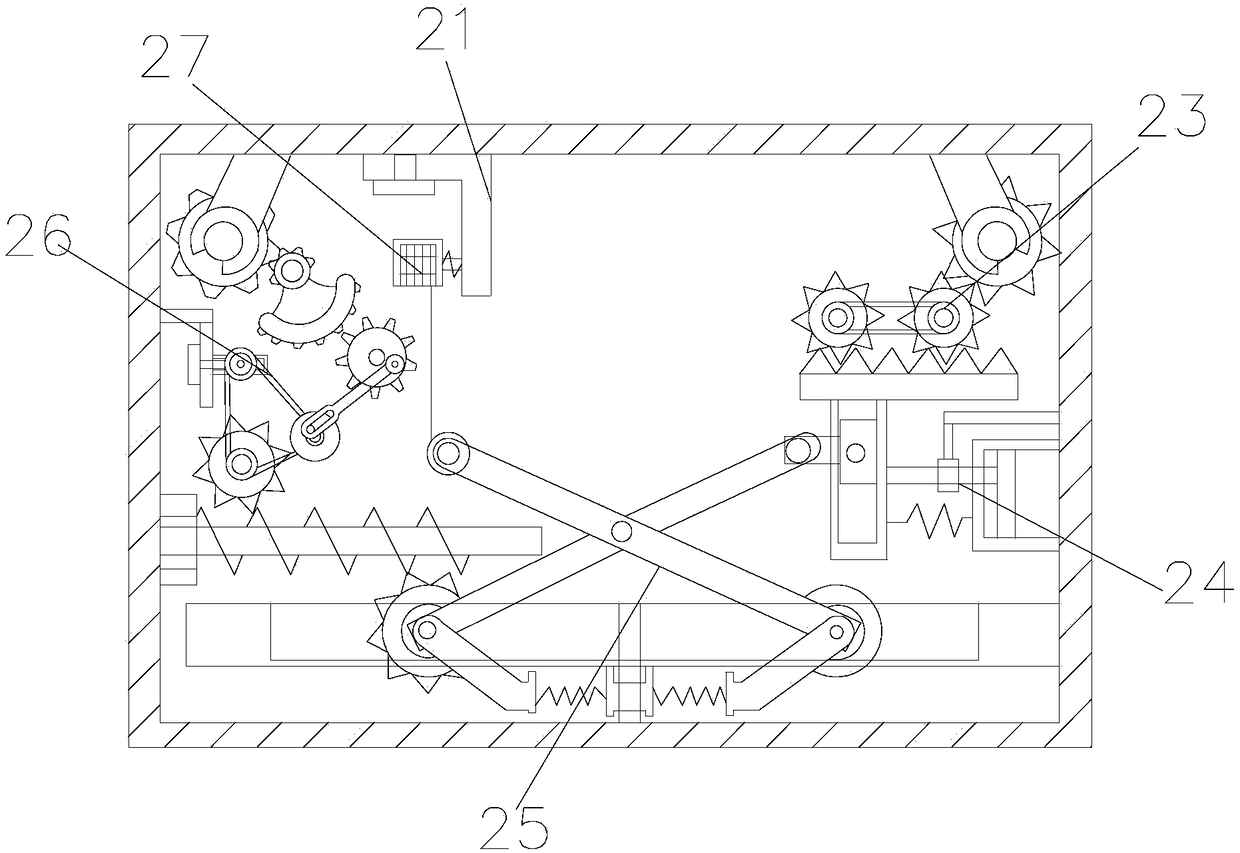 Clamping and fixing device