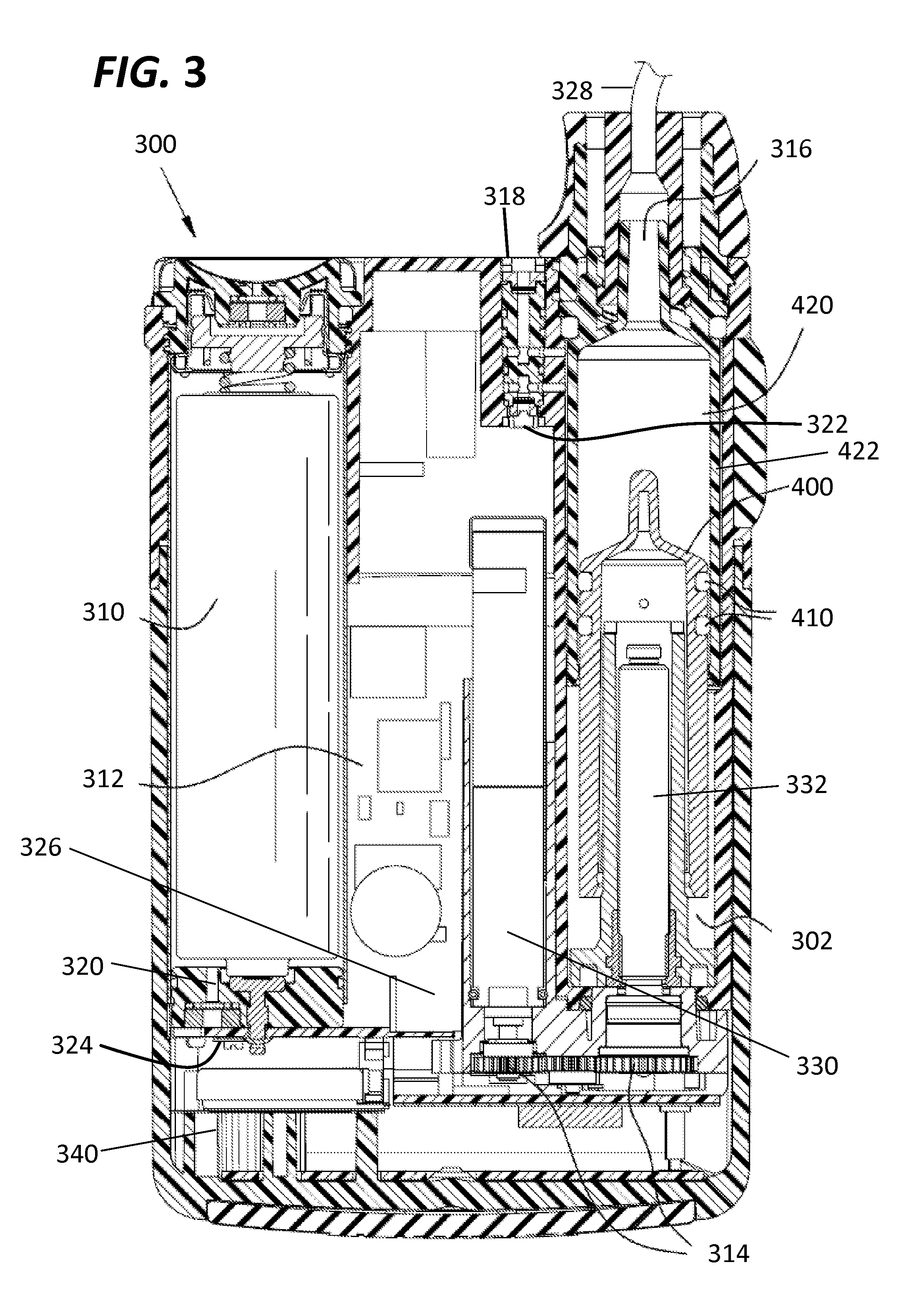 Pressure independent delivery method for portable infusion pump