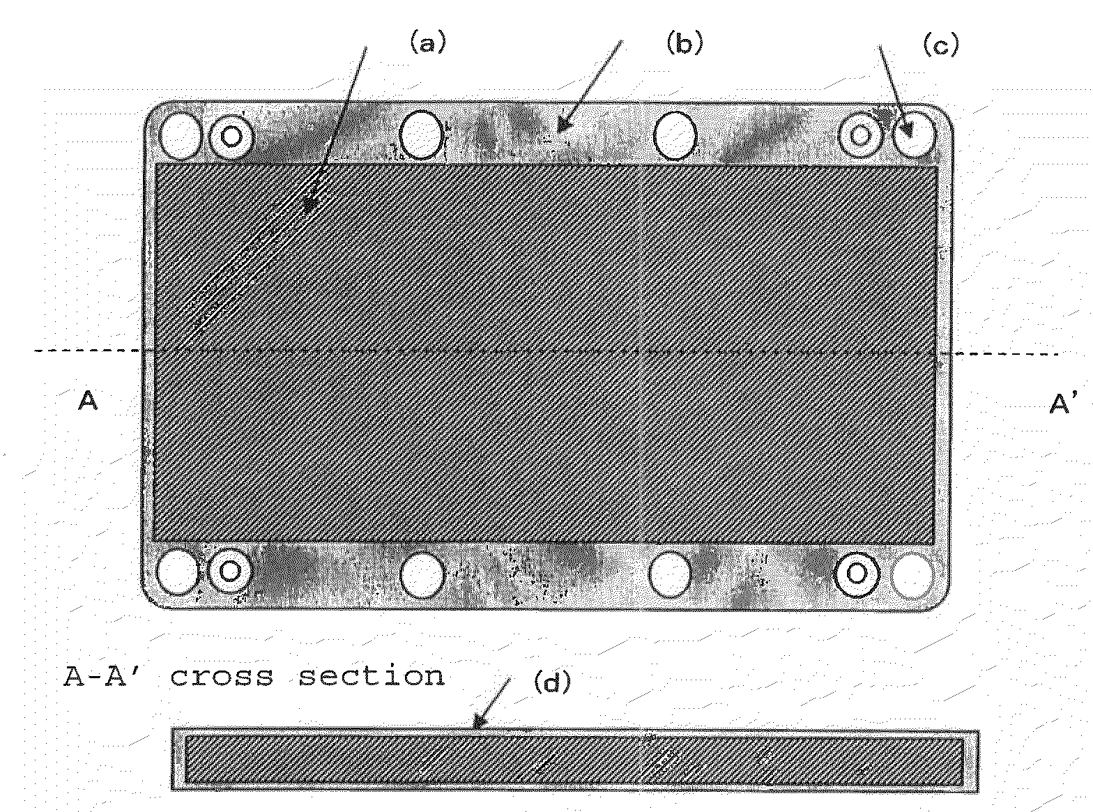 Aluminum/silicon carbide composite and radiating part comprising the same