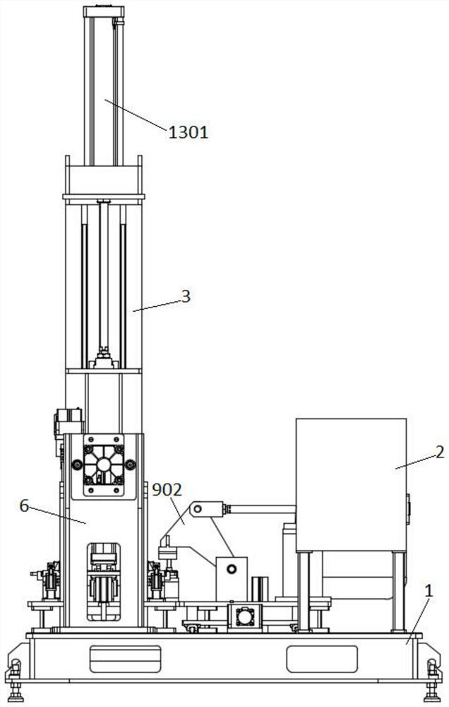 Punching equipment for inclined plane of refrigerator inner container