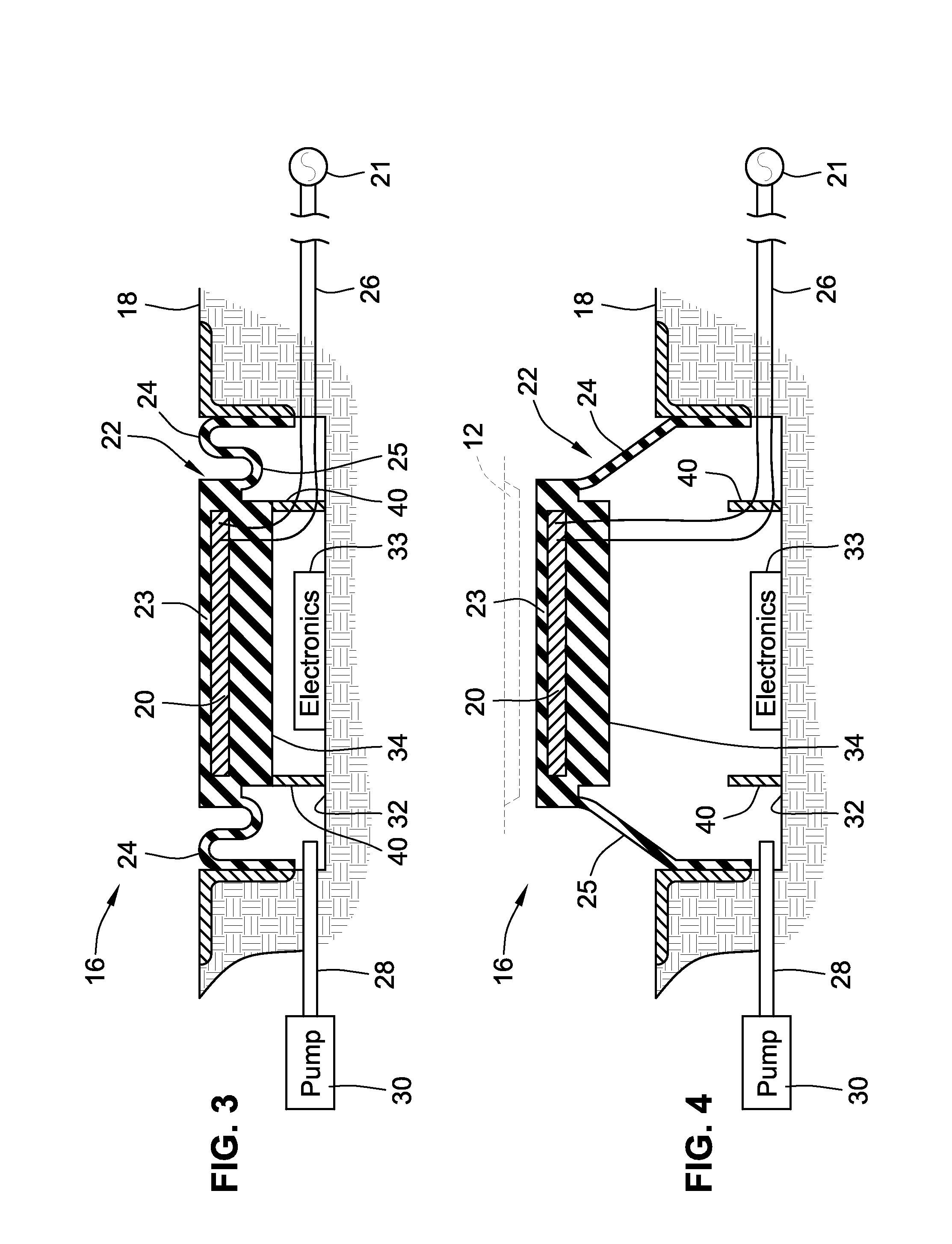 Extendable and deformable charging system