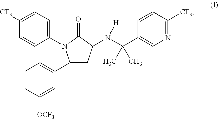 1,5-diphenyl-3-pyridinylamino-1,5-dihydropyrrolidin-2-one as CB1 receptor modulator