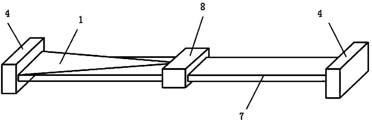 Piezoelectric element, piezoelectric sensor as well as speed and displacement detecting device