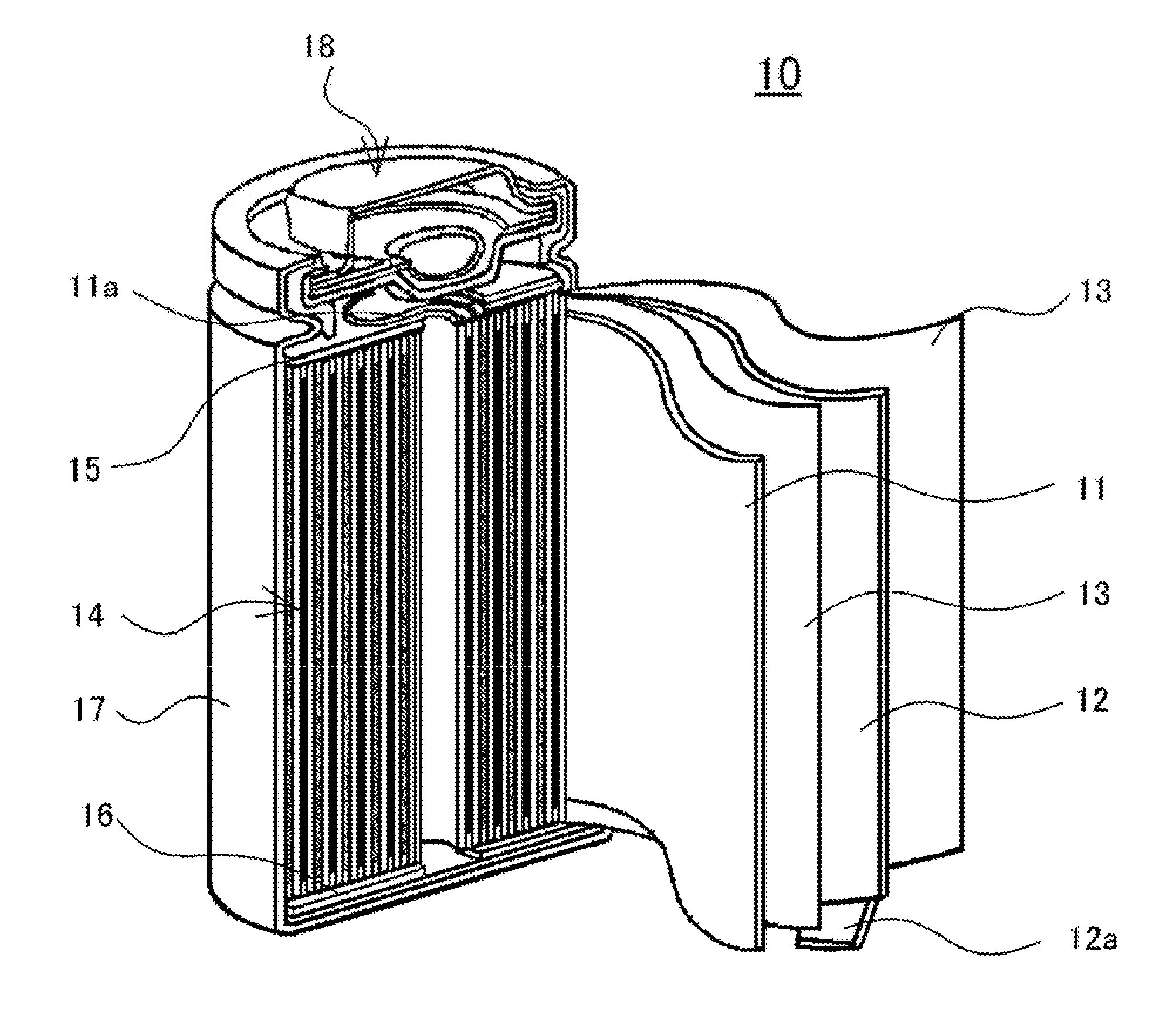 Non-aqueous electrolyte secondary battery