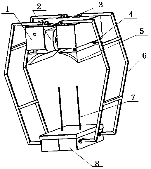 Openable crawler-type insulator detection robot