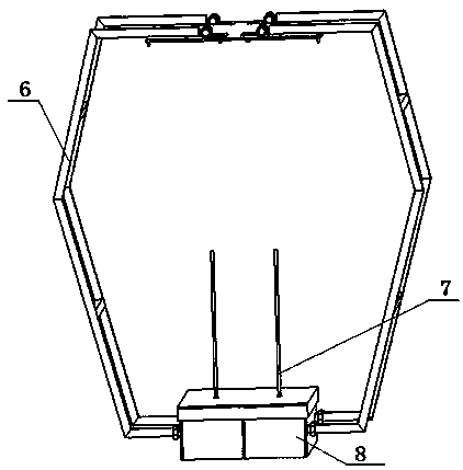 Openable crawler-type insulator detection robot