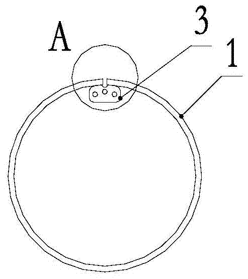 Welding structure and welding method of longitudinal seam of stainless steel gas cylinder inner bladder