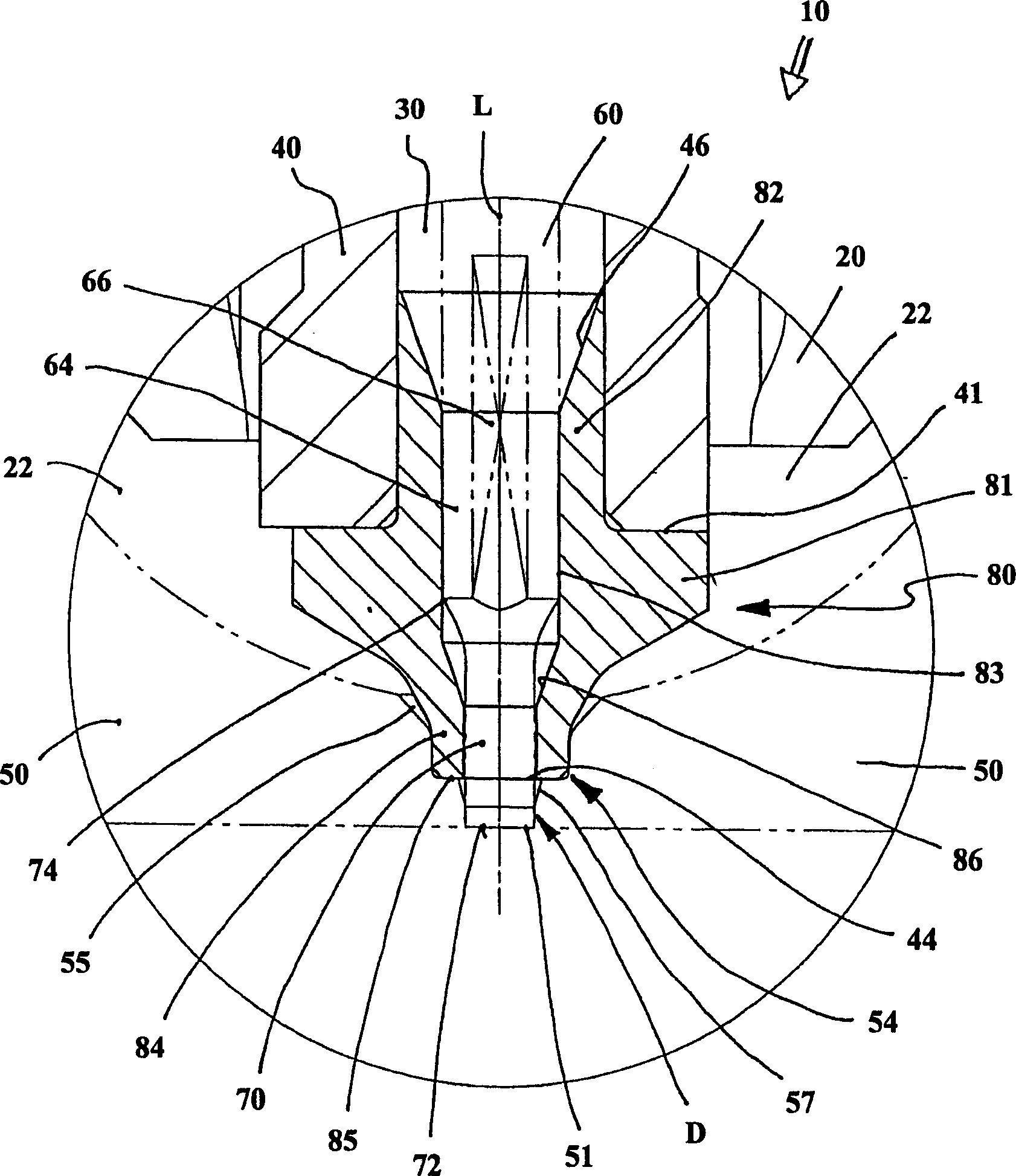 Needle valve nozzle