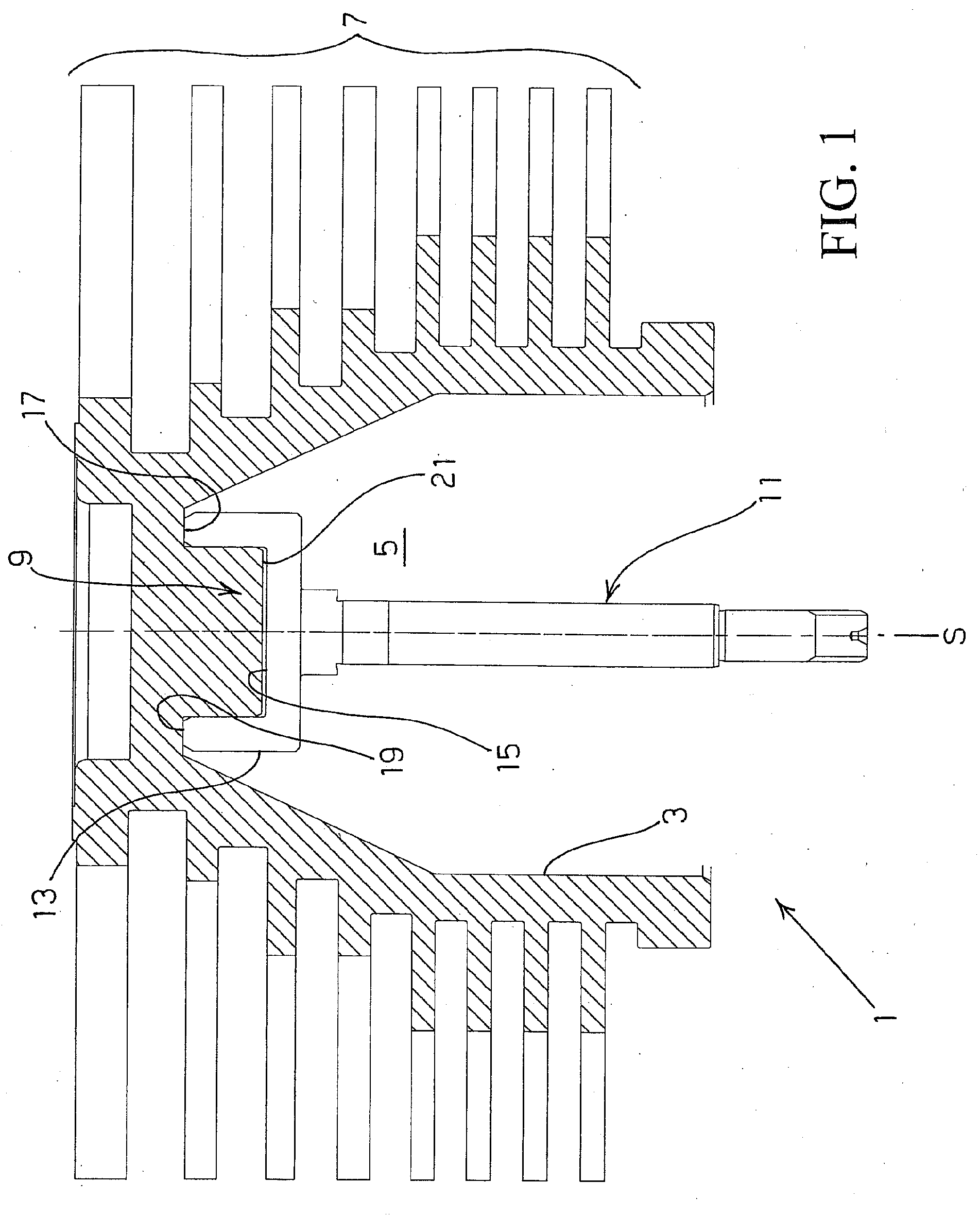 Method for manufacturing the rotor assembly of a rotating vacuum pump