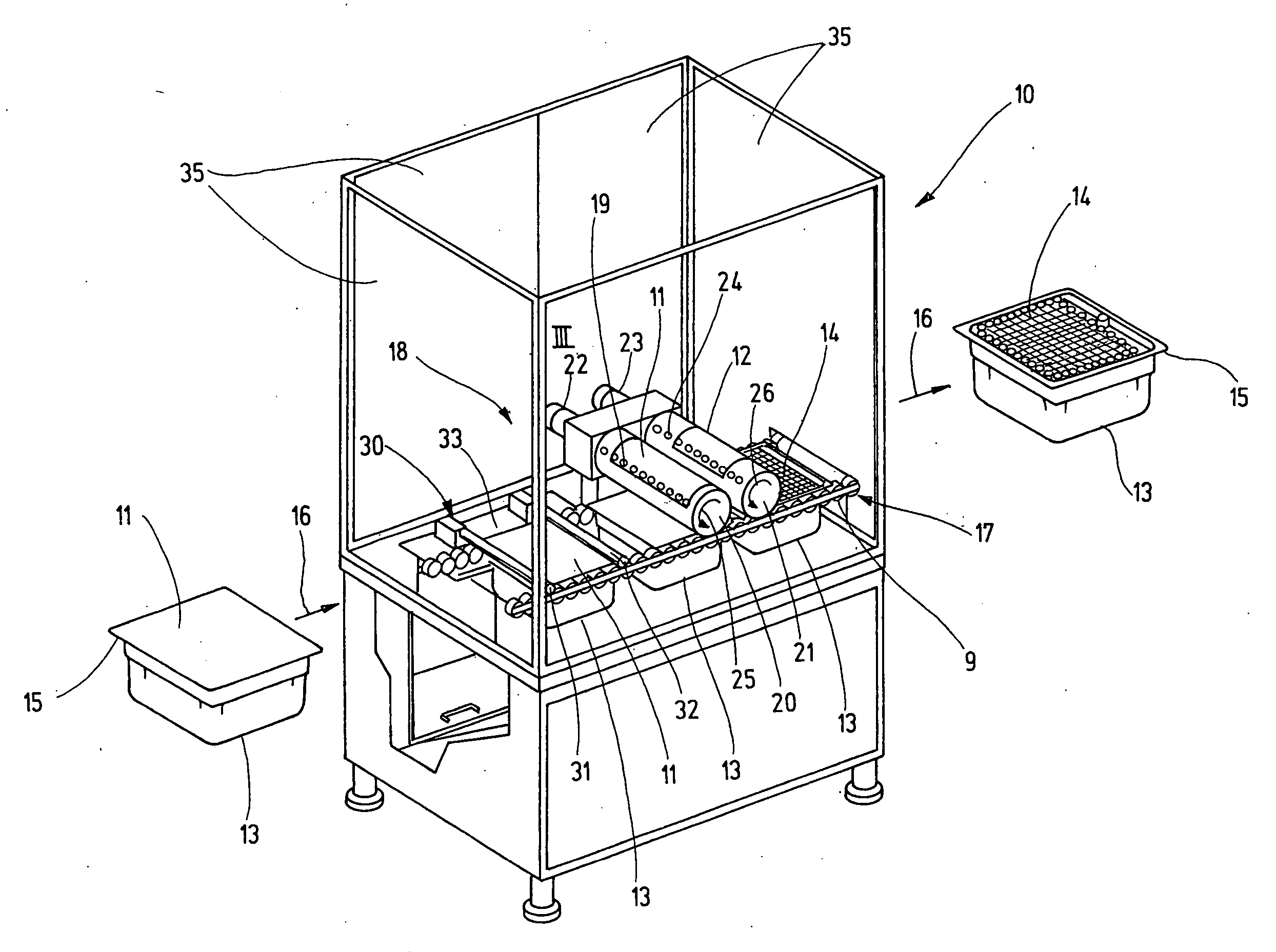 Method and device for removing a cover from a storage box