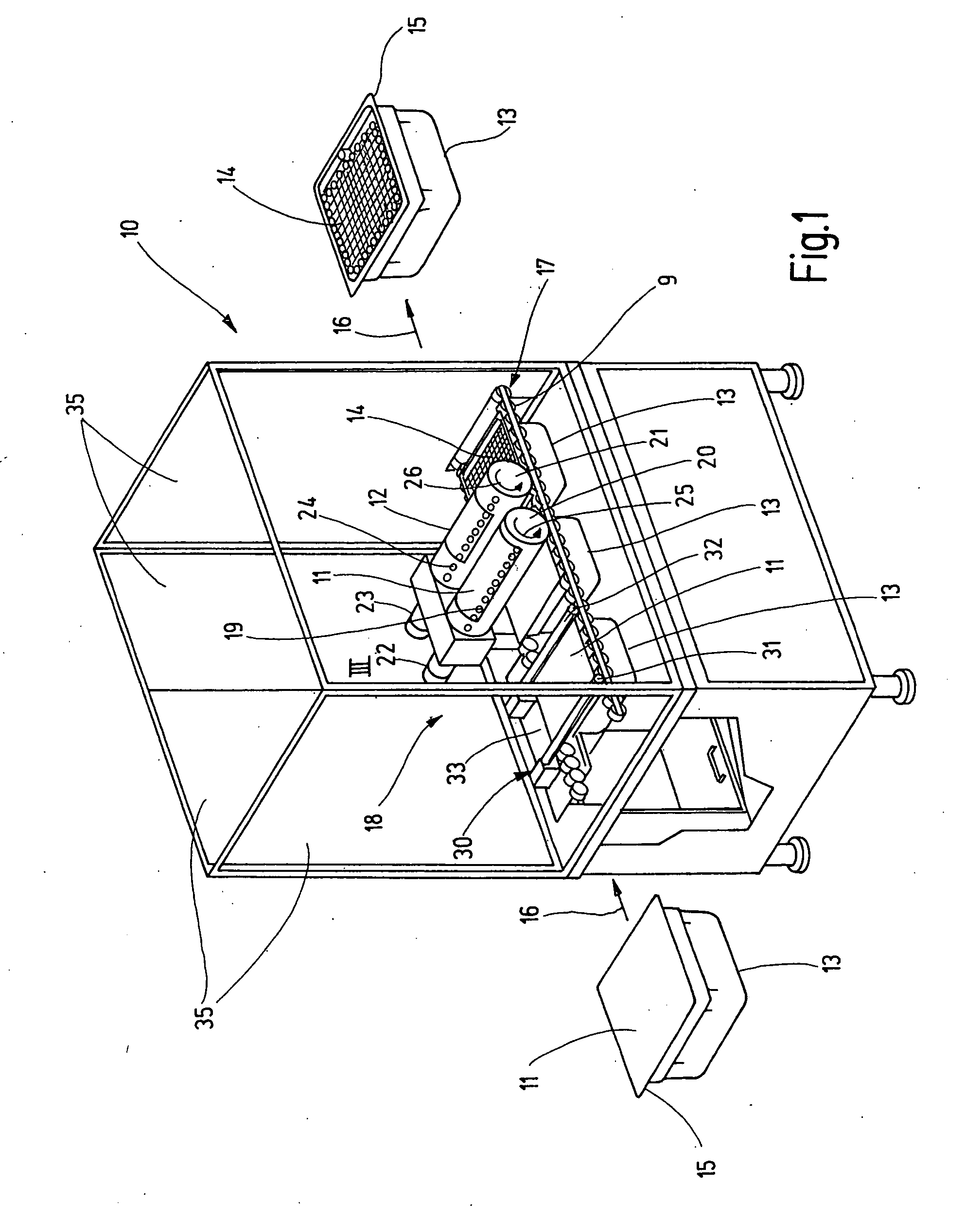 Method and device for removing a cover from a storage box
