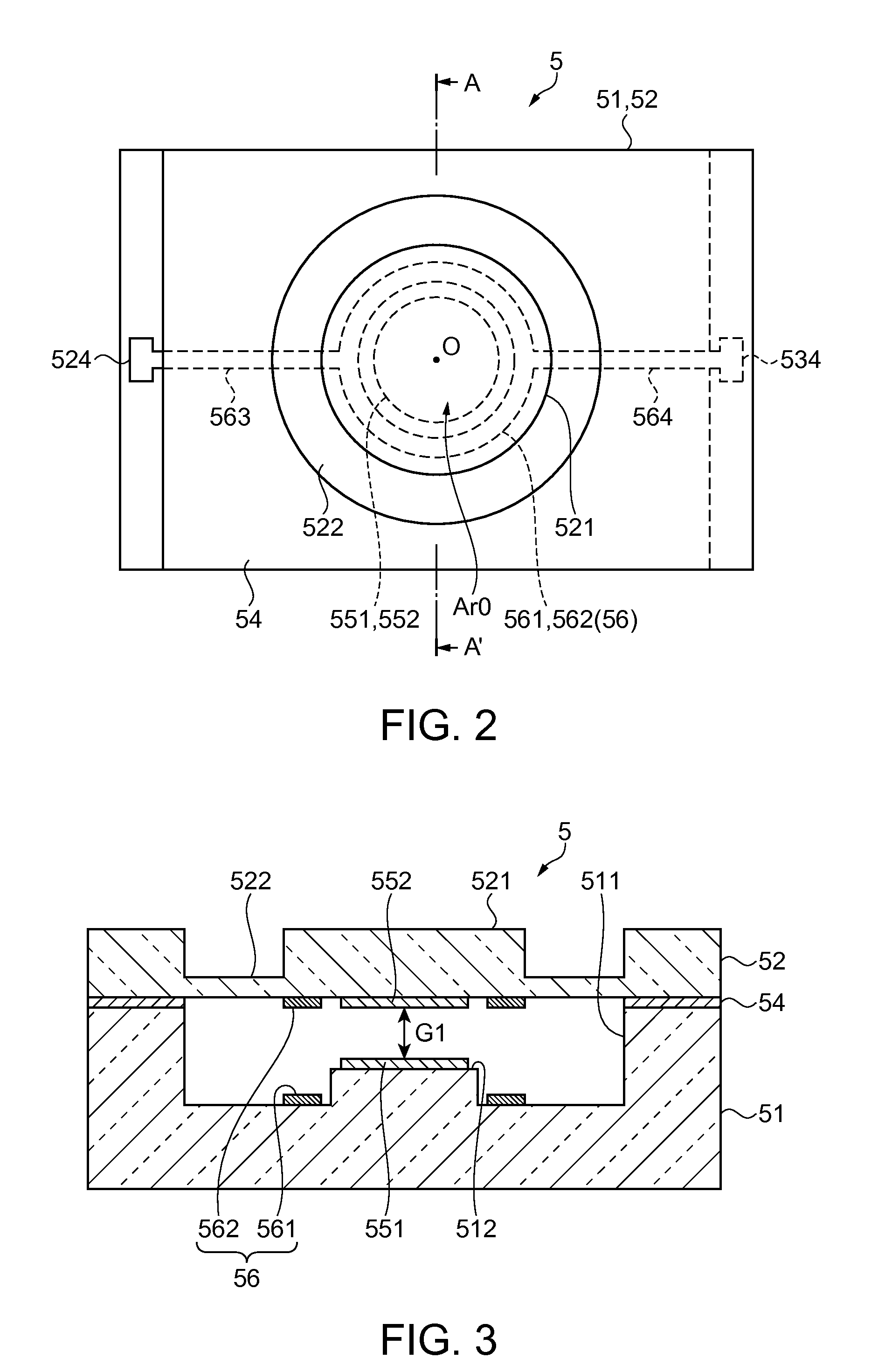 Variable-wavelength interference filter, optical filter device, optical module and electronic apparatus