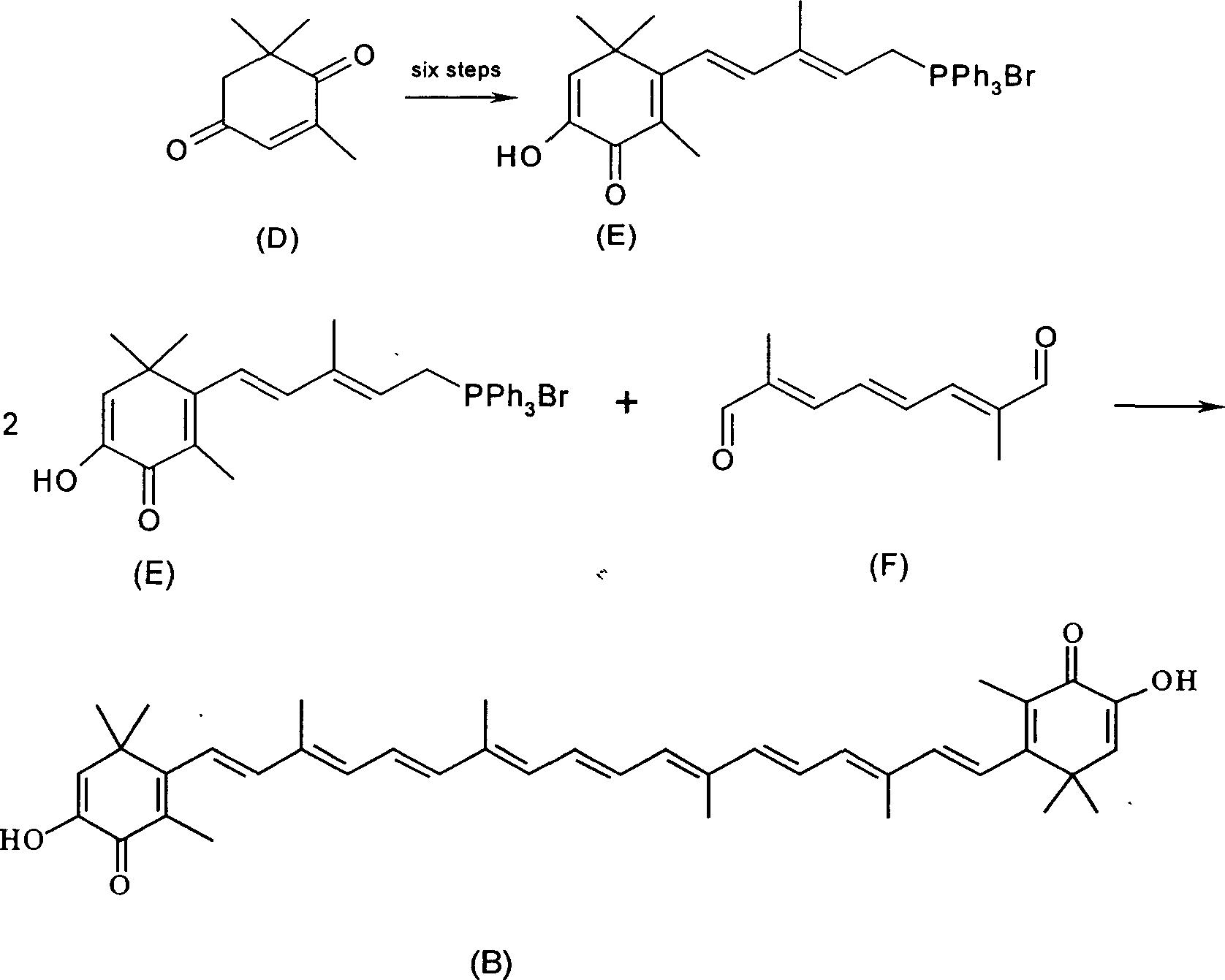 Synthesis of astaxanthin