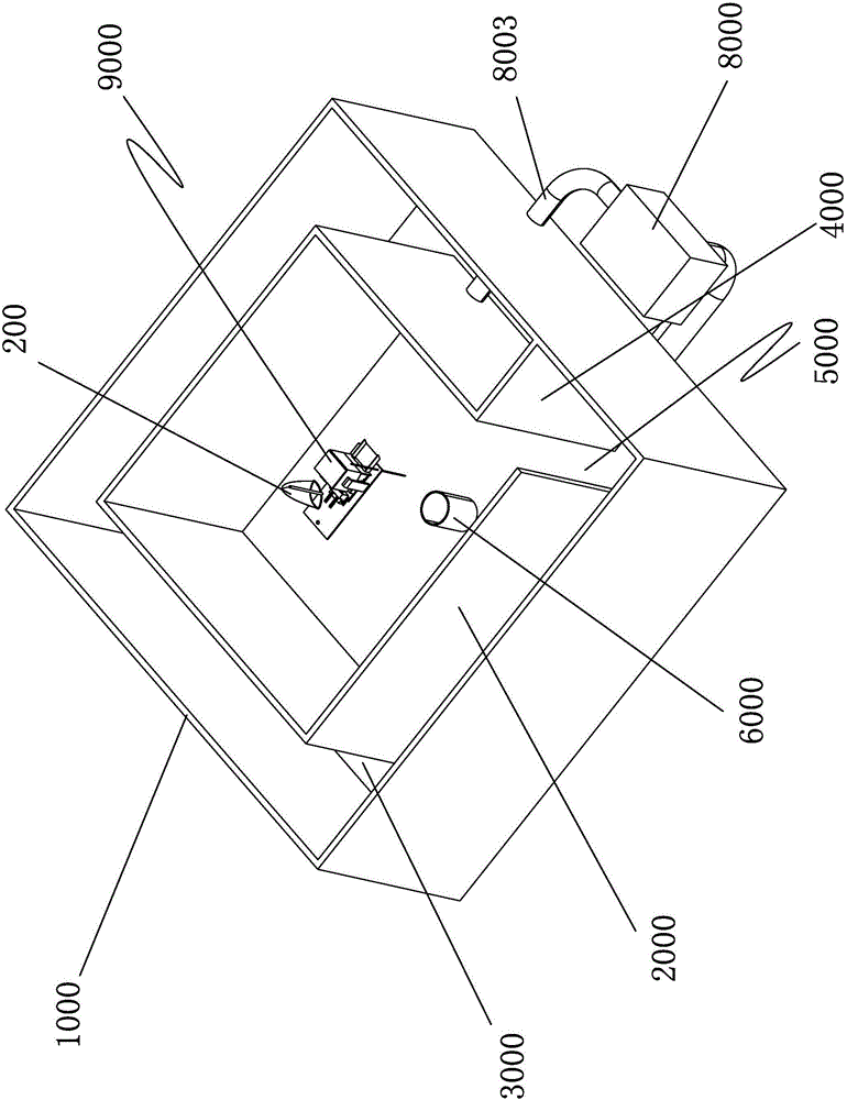 Shrimp and crab pond circulating water ecological aquiculture device