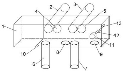 A self-cleaning oil fume gas detection device