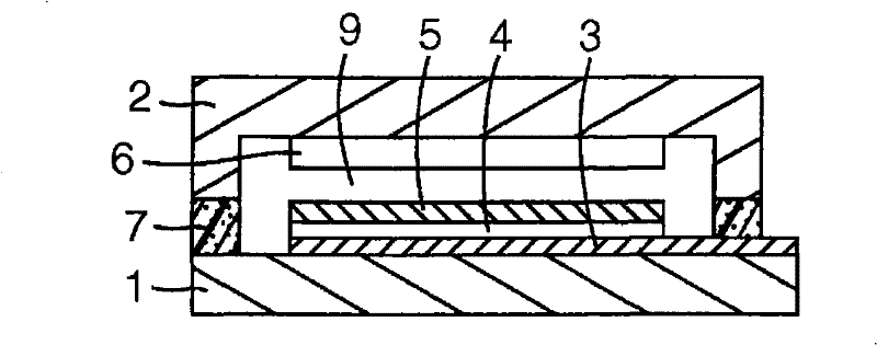 Moisture-reactive composition and organic electroluminescent device