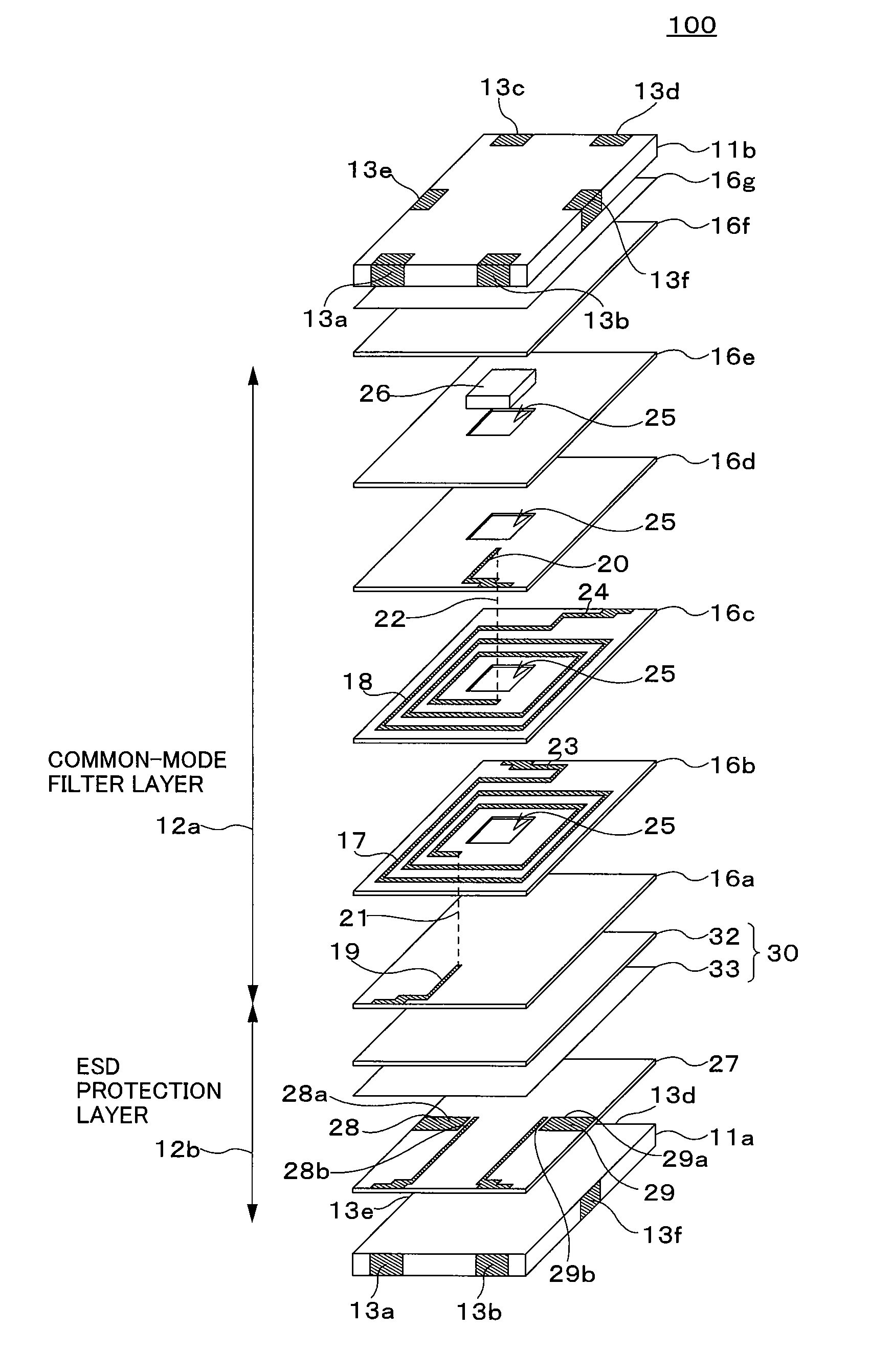 Composite electronic device and digital transmission circuit using thereof