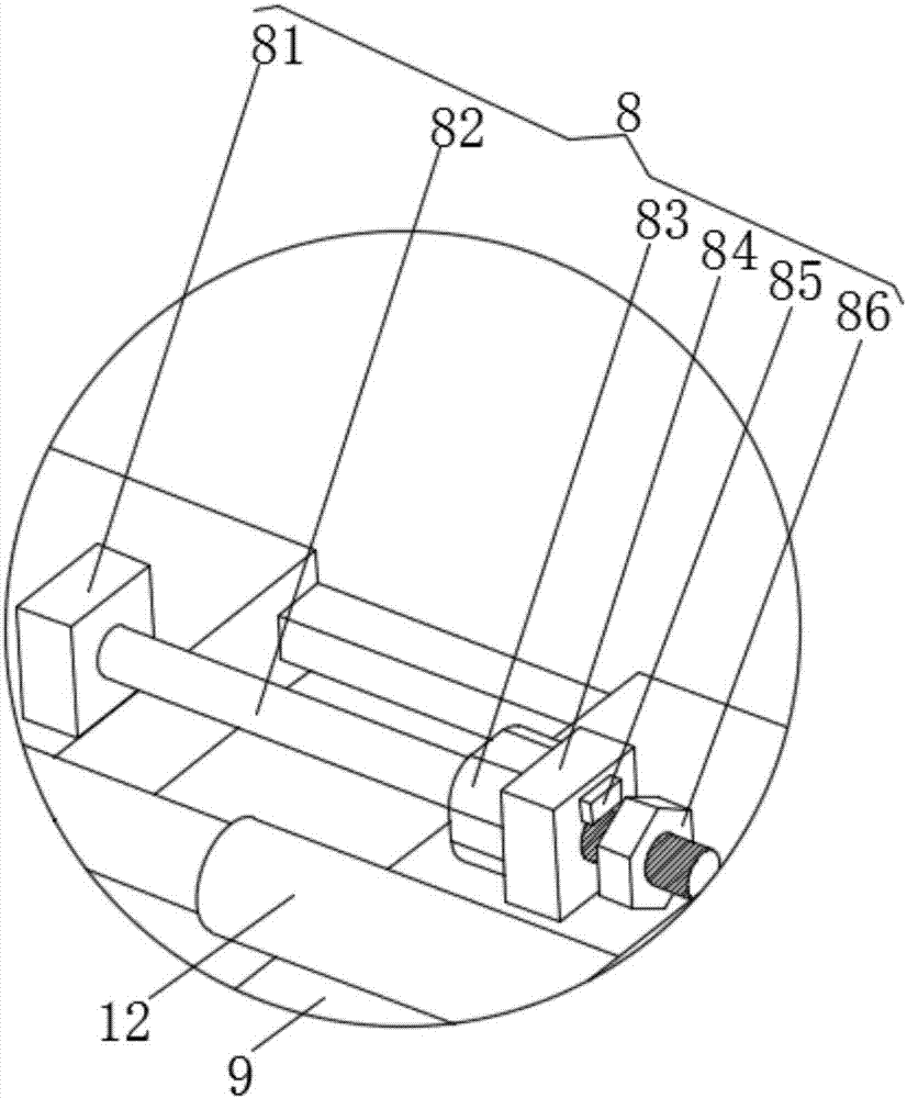 Method for feeding decoration piece of flat-head embroidery machine