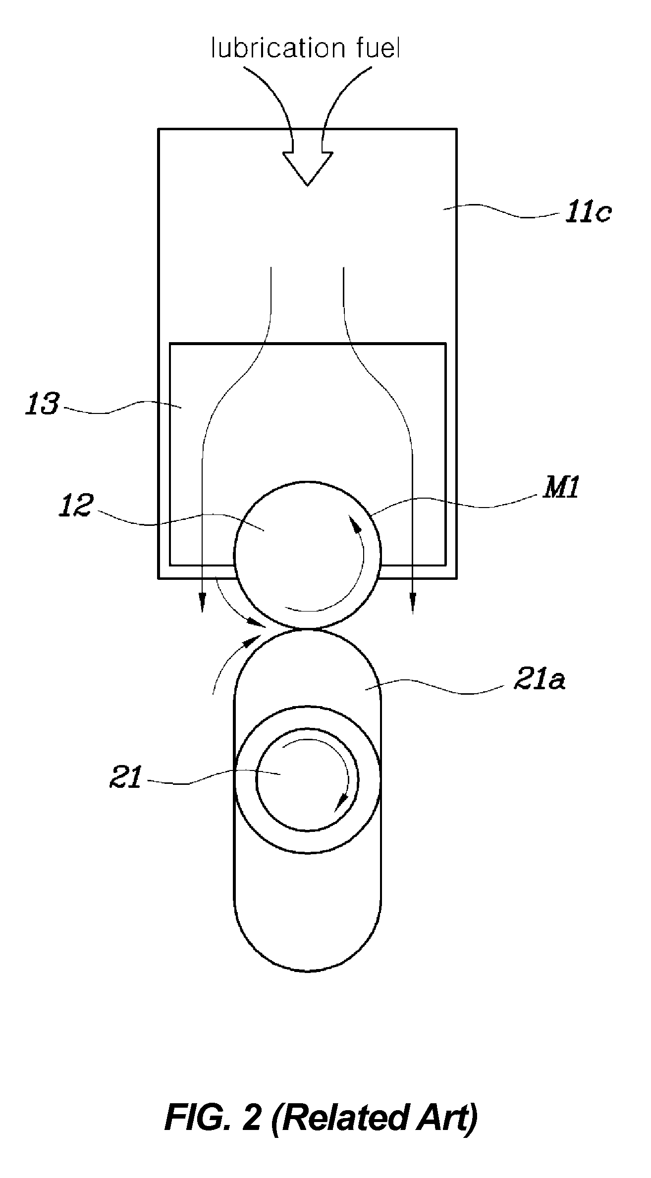 Lubrication apparatus of high pressure pump for common rail system