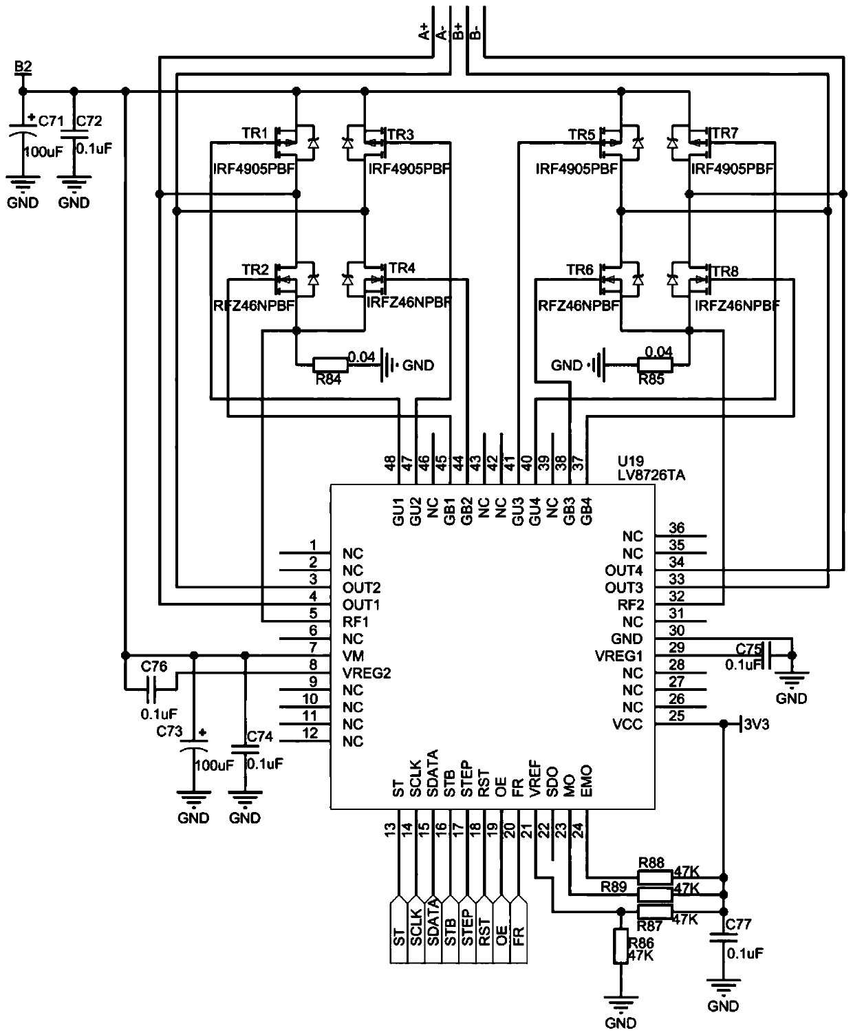 A wind turbine speed control system